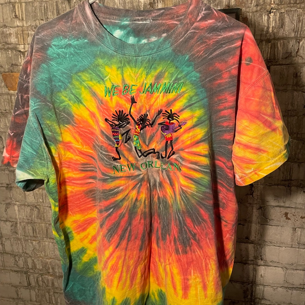 New Orleans. We Be Jammin. Tie-Dye